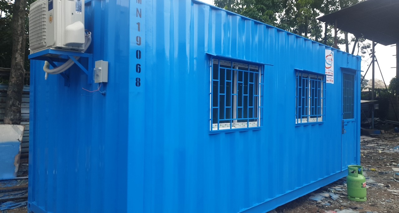 sơn mới vỏ container