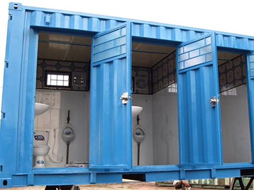 Container toilet