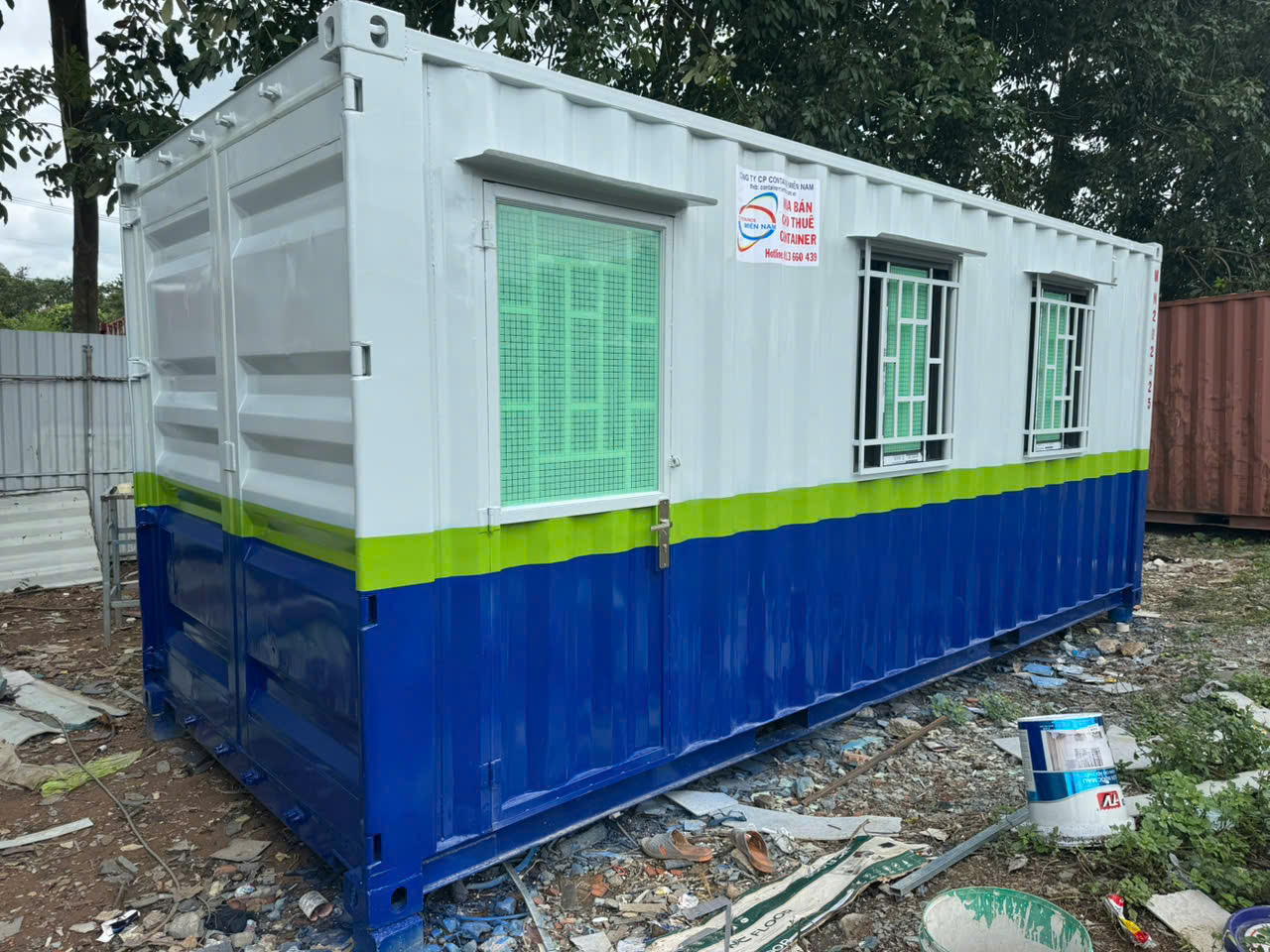 container 20 feet văn phòng